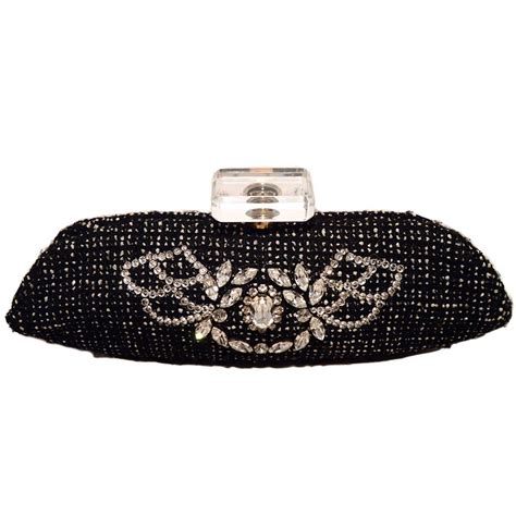 rhinestone clutch chanel|Chanel clutch.